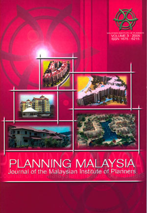 Planning Malaysia Journal [Volume 3]